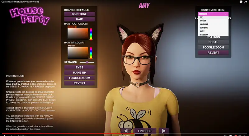 Clothing Customization Preview Video! New Beta Build Coming to Patreon Soon!