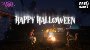 house party happy halloween